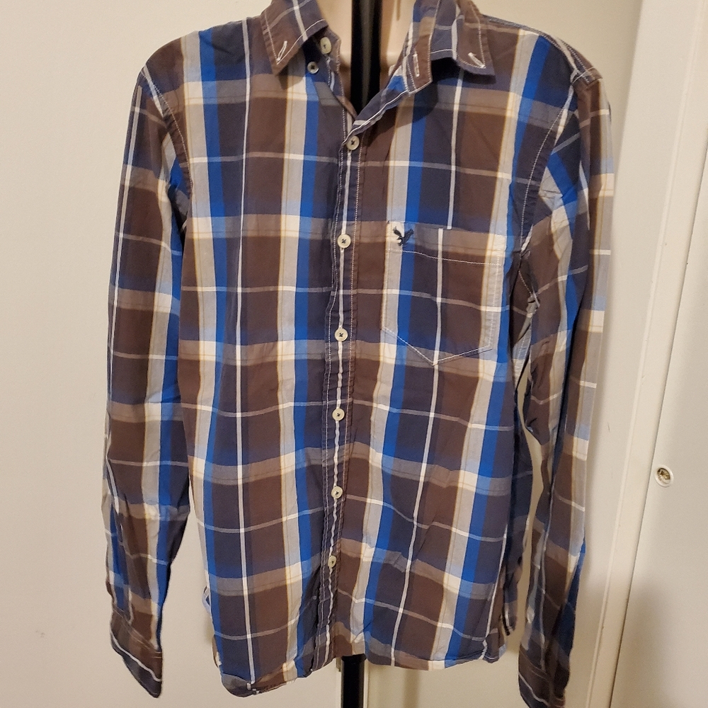 American Eagle men's button down shirt